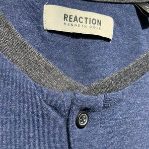 Kenneth Cole Reaction Henley Style Shirt